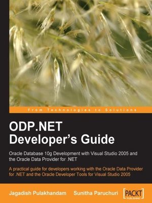 cover image of ODP.NET Developer's Guide